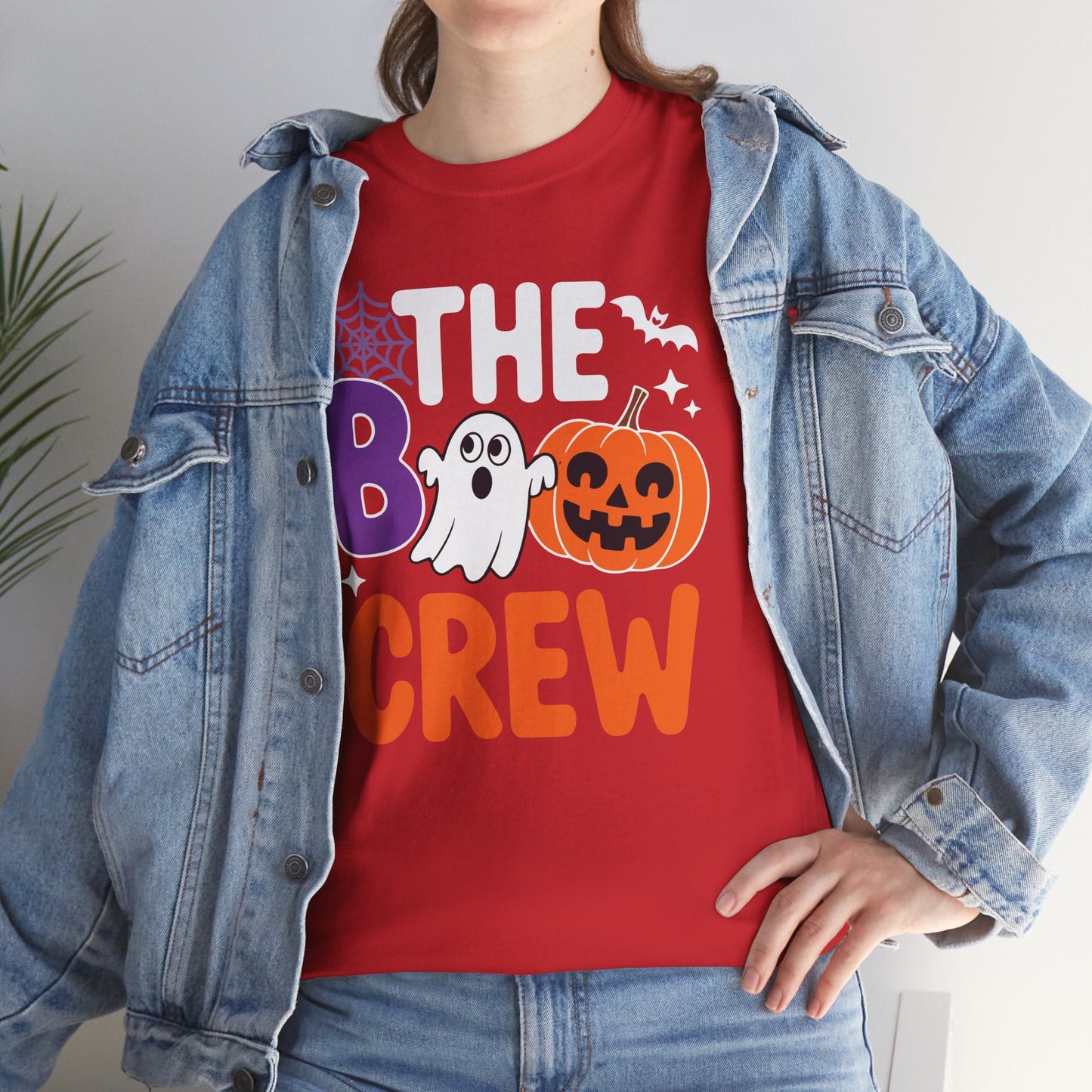 Halloween The Boo Crew Cute Ghost Spooky Family Matching T-Shirt