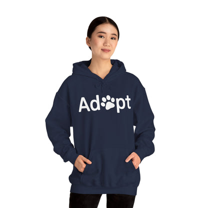Adopt A Shelter Pet Cat Dog Adoption Animal Rescue Hoodie