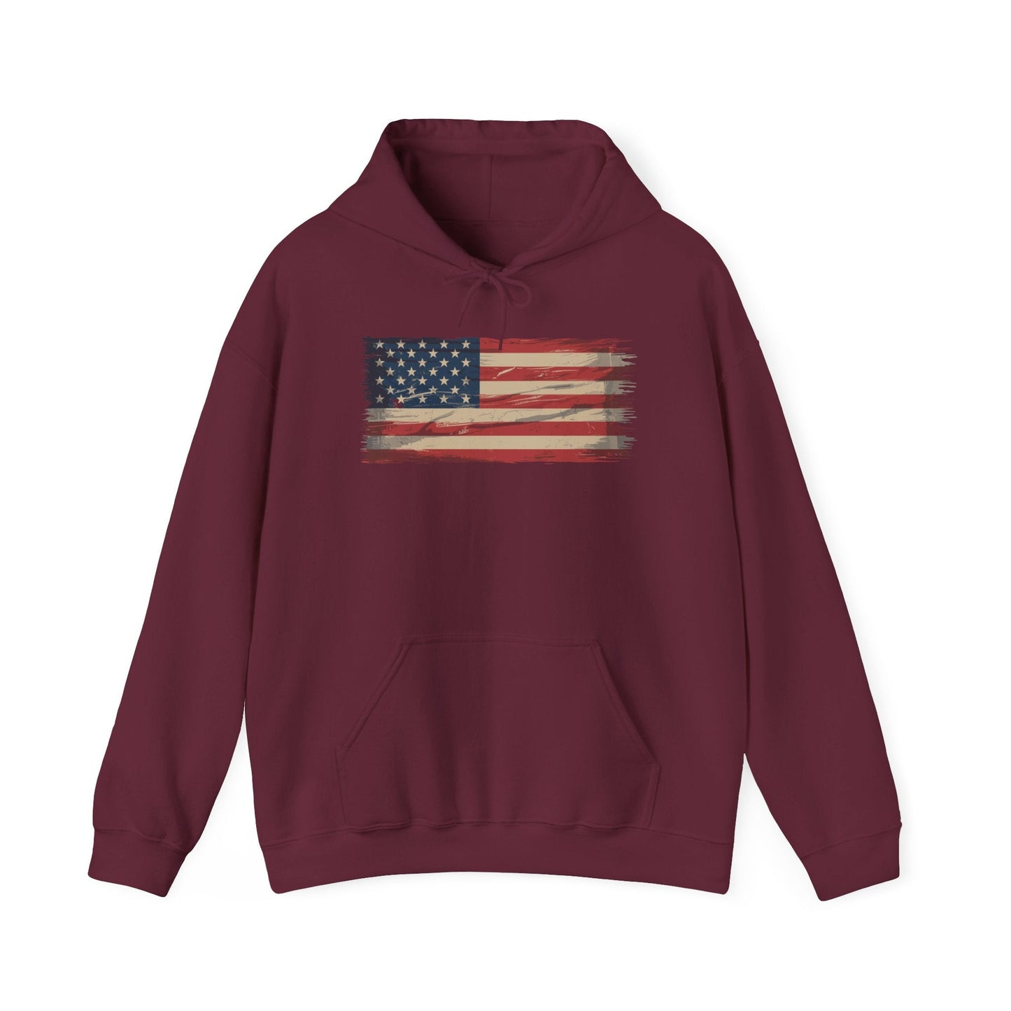 American Flag USA United States of America US 4th of July Hoodie