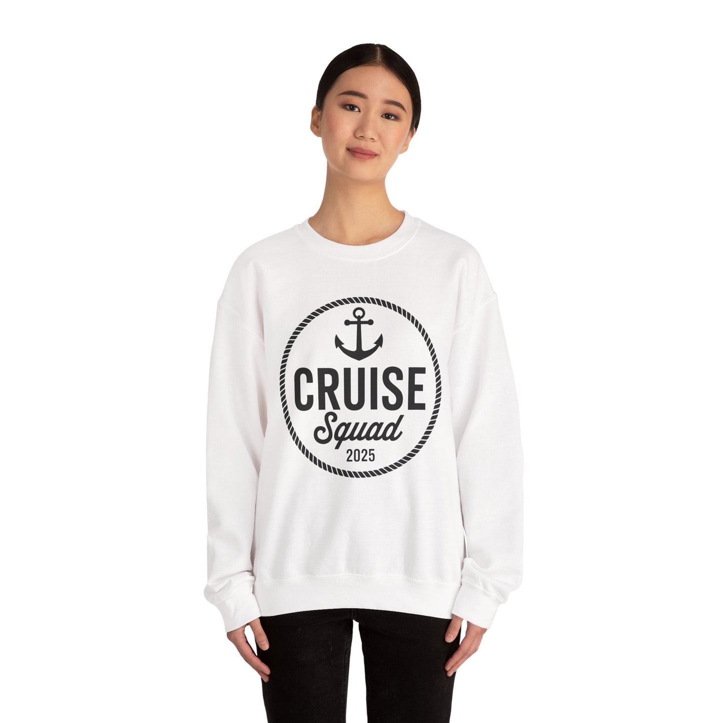 Family Cruise Squad 2025 Summer Vacation Matching Sweatshirt