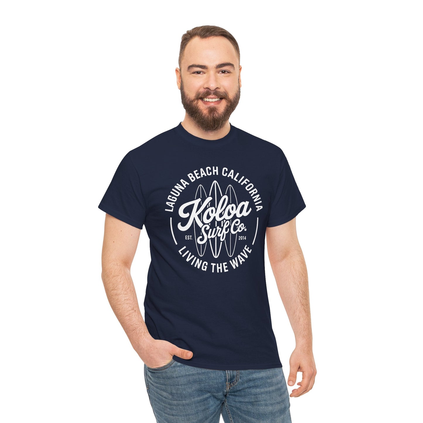 Koloa Surf Laguna Boards Logo Lightweight, Graphic T-Shirt