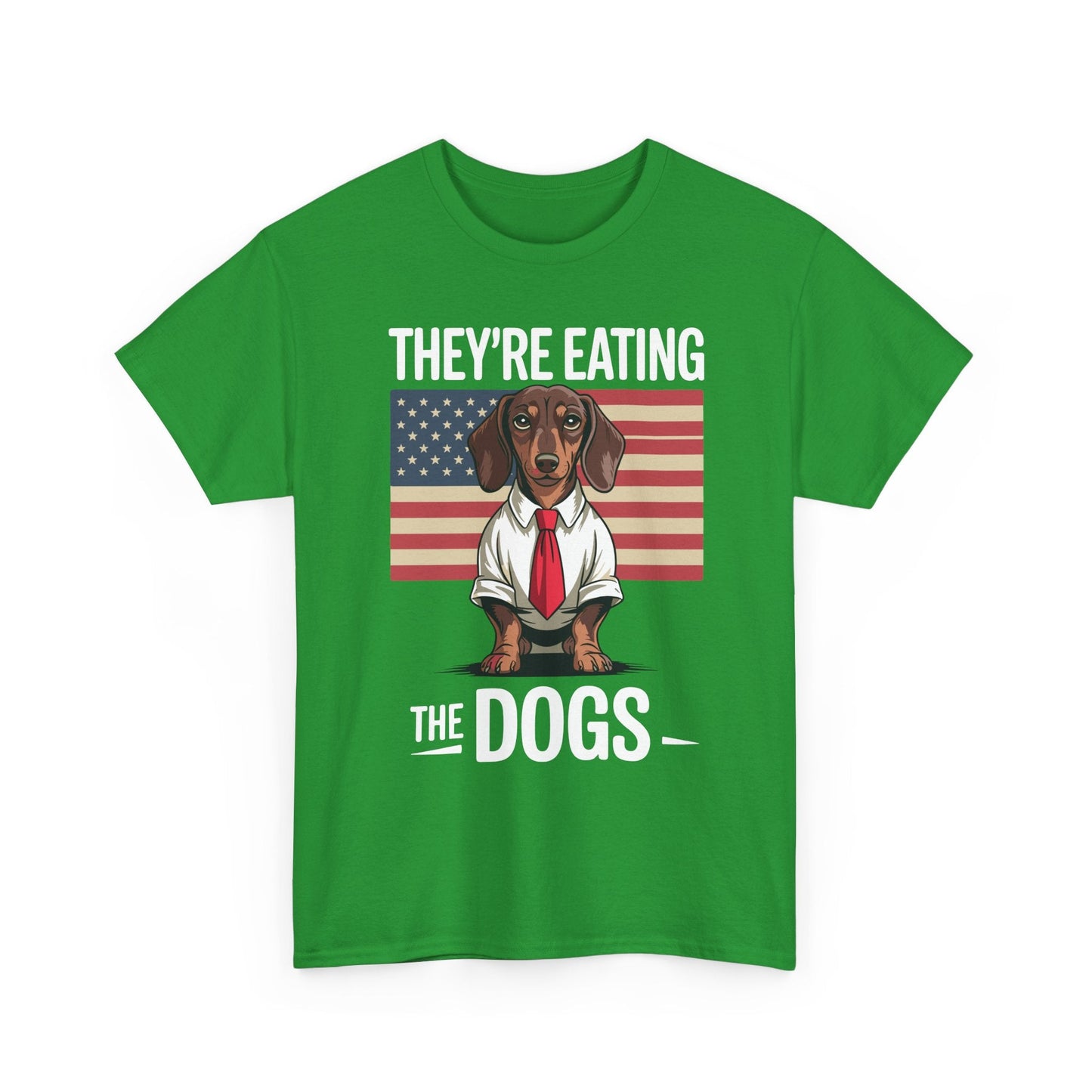 They're Eating the Dogs Trump Hot Dog T-Shirt For Men Women