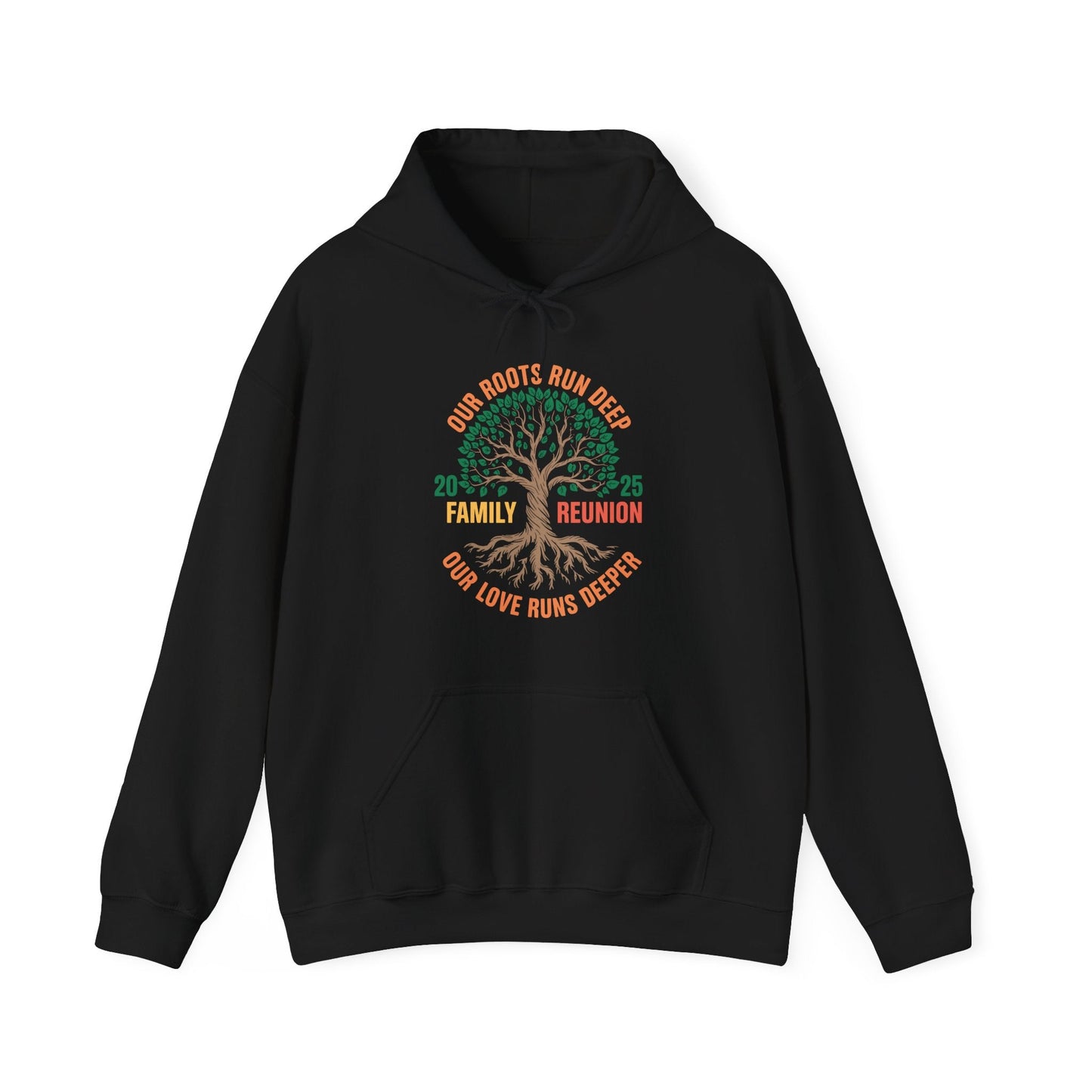 Retro Family Reunion Party 2025 Hoodie