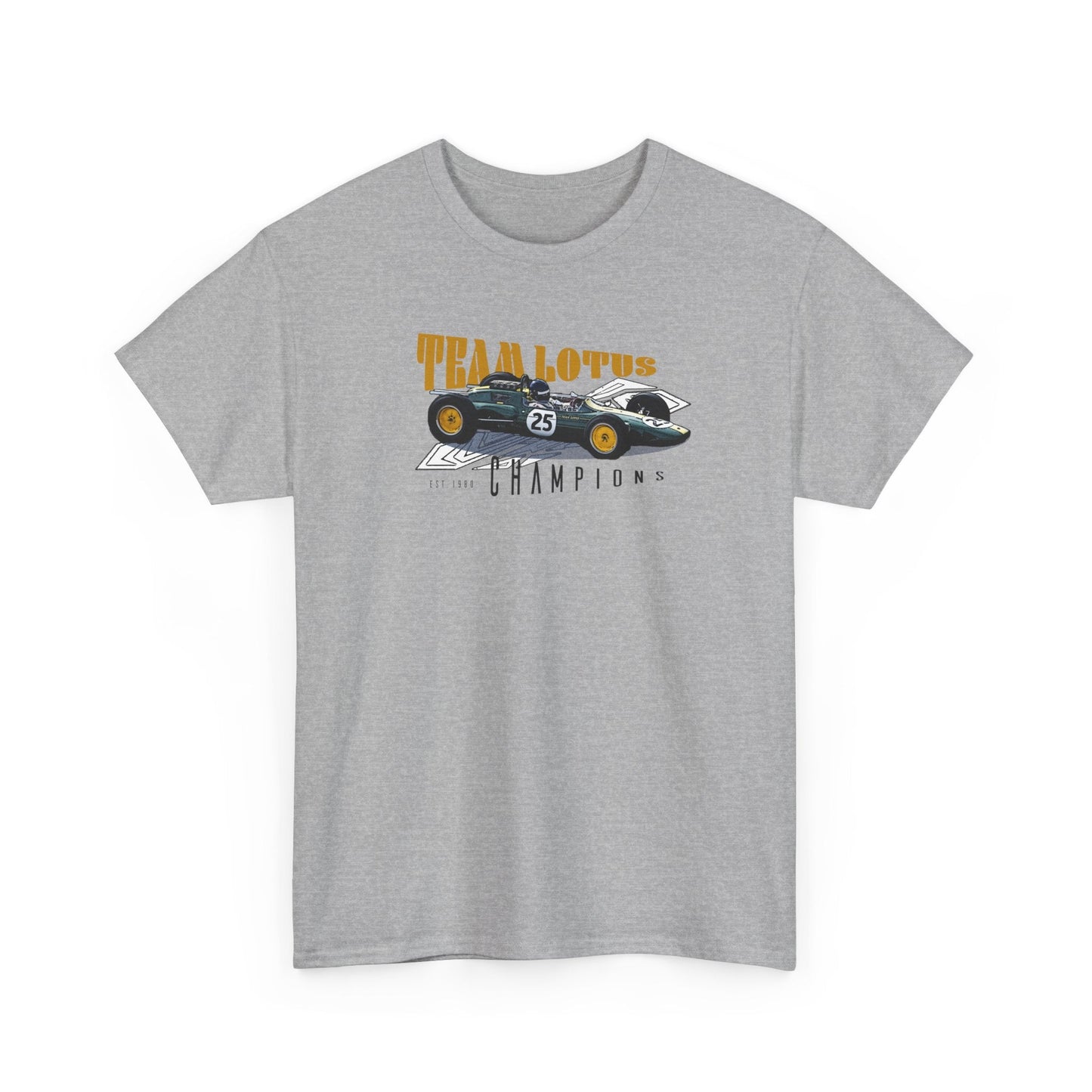 Team Lotus Champion Car T-Shirt Celebrate Racing Legacy and Speed
