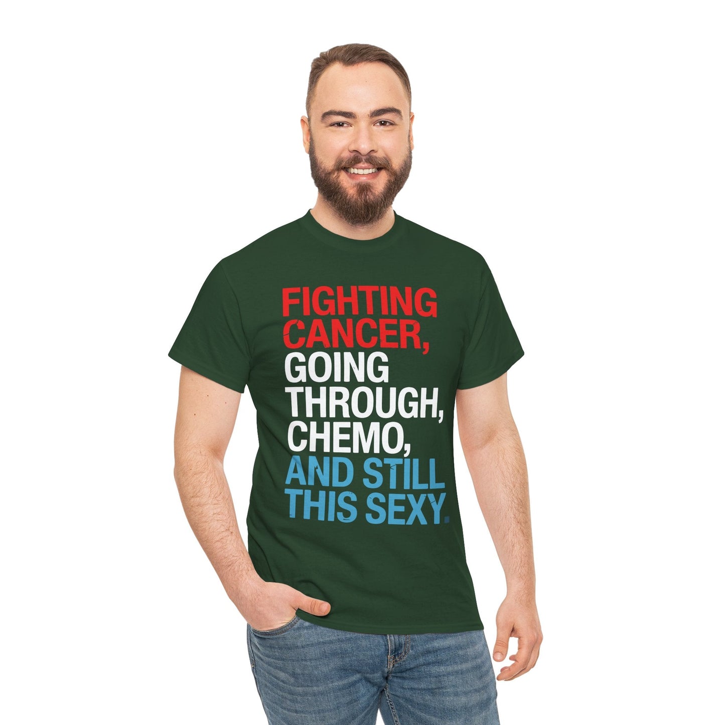 Funny Cancer Fighter Inspirational Quote Chemo Patient Gift T-Shirt