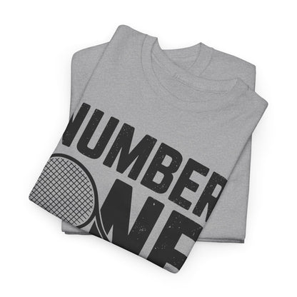 Tennis Dad Number One Daddy with Tennis Sayings Fathers Day T-Shirt