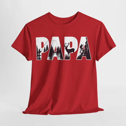 Best Hunting Dad Ever Shirt Vintage Father’s Day T-Shirt for Men