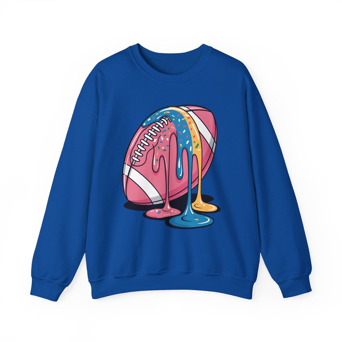Football Drip For Lineman WR QB RB Ice Cream Sprinkles Sweatshirt