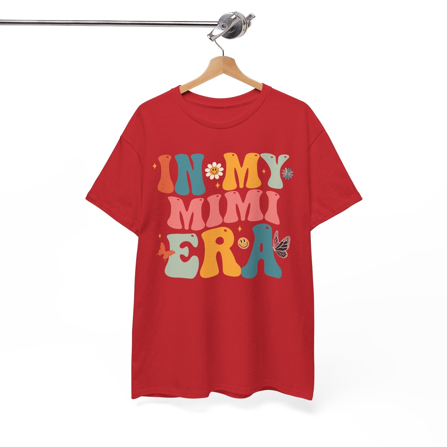 Groovy In My Mimi Era Mom Grandma Mothers Day T-Shirt