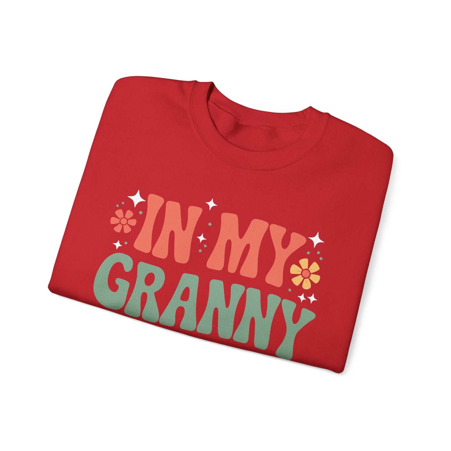 In My Granny Era Funny Sarcastic Groovy Retro Mothers Day Sweatshirt