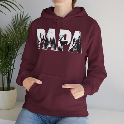 Best Hunting Dad Ever Hoodie Vintage Father’s Day Hoodie for Men