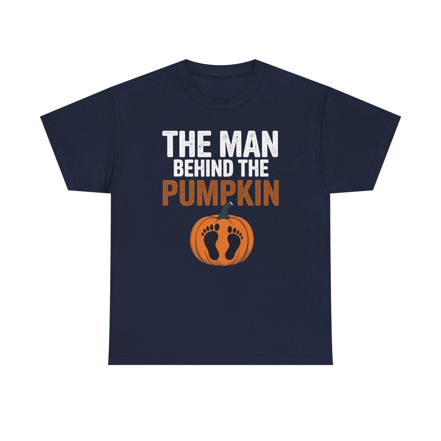 Pregnant Thanksgiving Costume for Dad Expecting Lil Pumpkin T-Shirt
