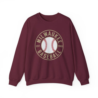 Home Run Tees Milwaukee Baseball Seventh Inning Stretch Gameday Fan Gear Sweatshirt
