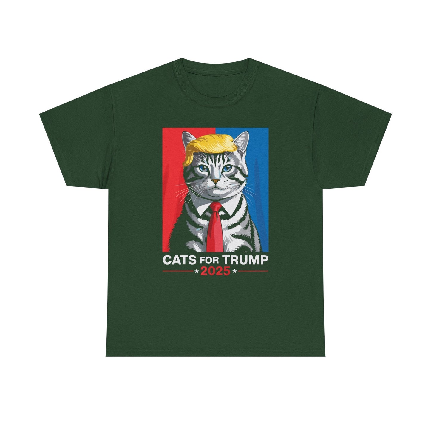 Cats For Trump 2025 Funny Tee For Vance Trump T-shirt