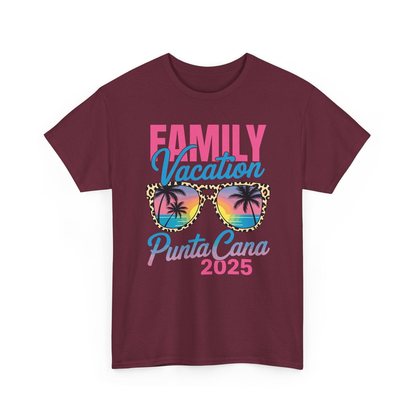 Family Vacation Punta Cana 2025 Matching Holiday Summer T-Shirt