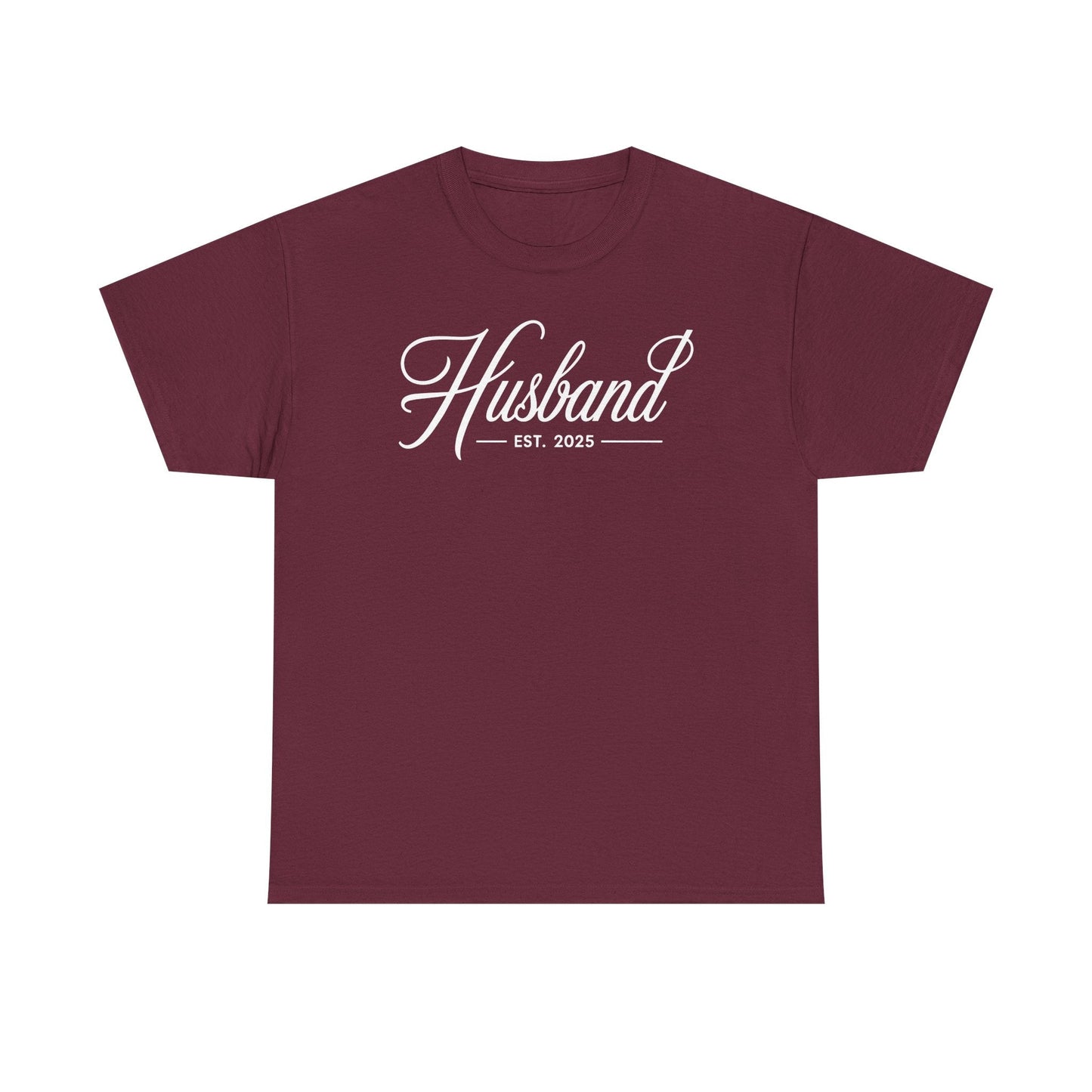 Couples Gifts For Husband And Wife Matching Husband Est 2025 Just Married Honeymoon Wedding T-Shirt
