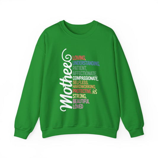MOTHER Meaning Shirt I Love Mom Mothers Day Sweatshirt