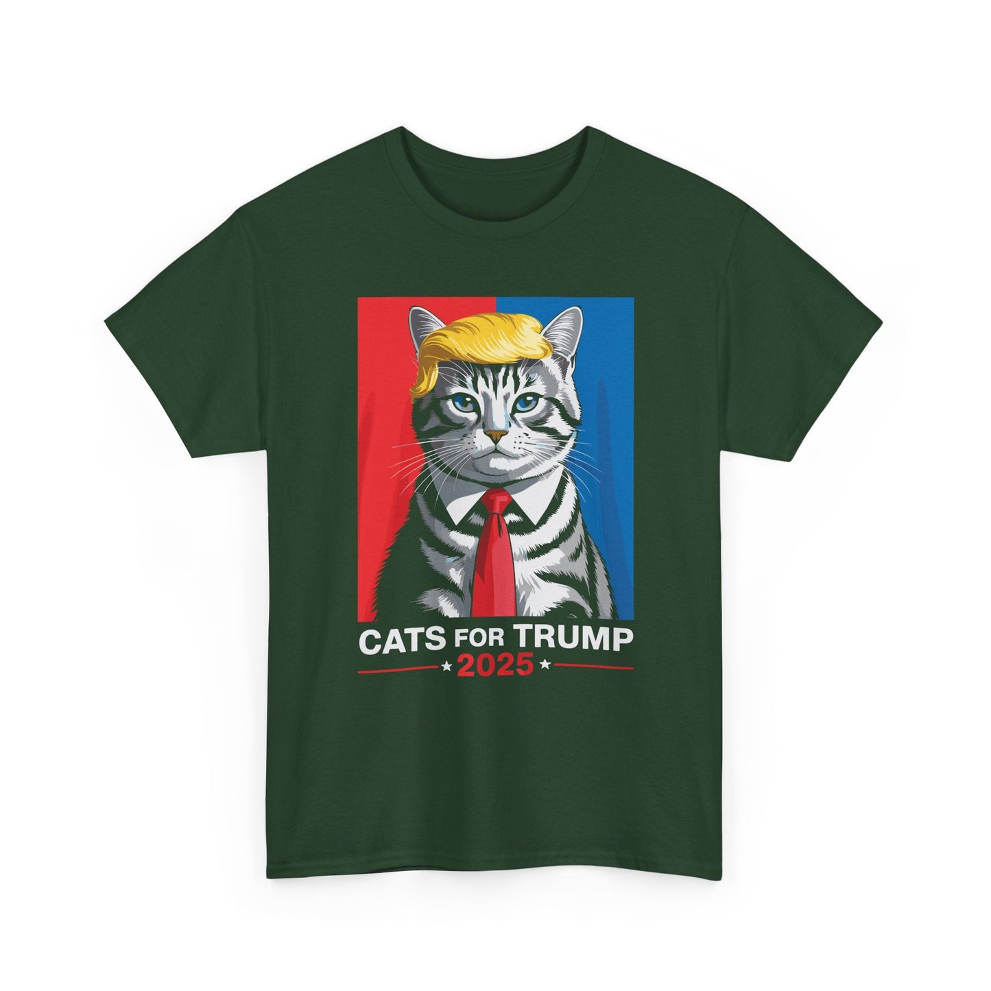 Cats For Trump 2025 Funny Tee For Vance Trump T-shirt