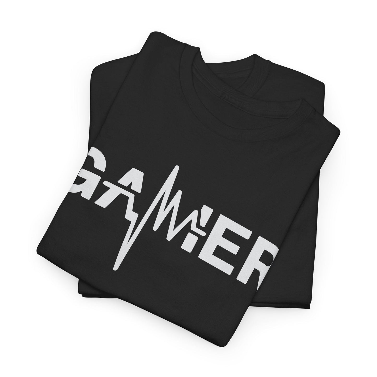 Gamer Heartbeat Video Games Graphic T-Shirt