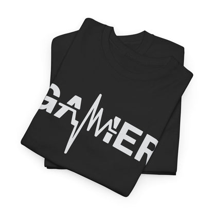 Gamer Heartbeat Video Games Graphic T-Shirt