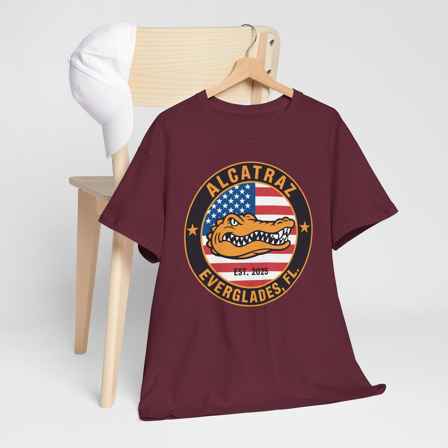 Retro Alcatraz Everglades FL EST 2025 T-Shirt