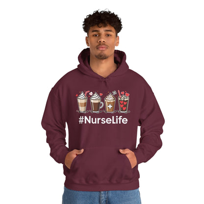 Nurse Life Funny Coffee Nurses Fuel Registered Nurse Medical Hoodie