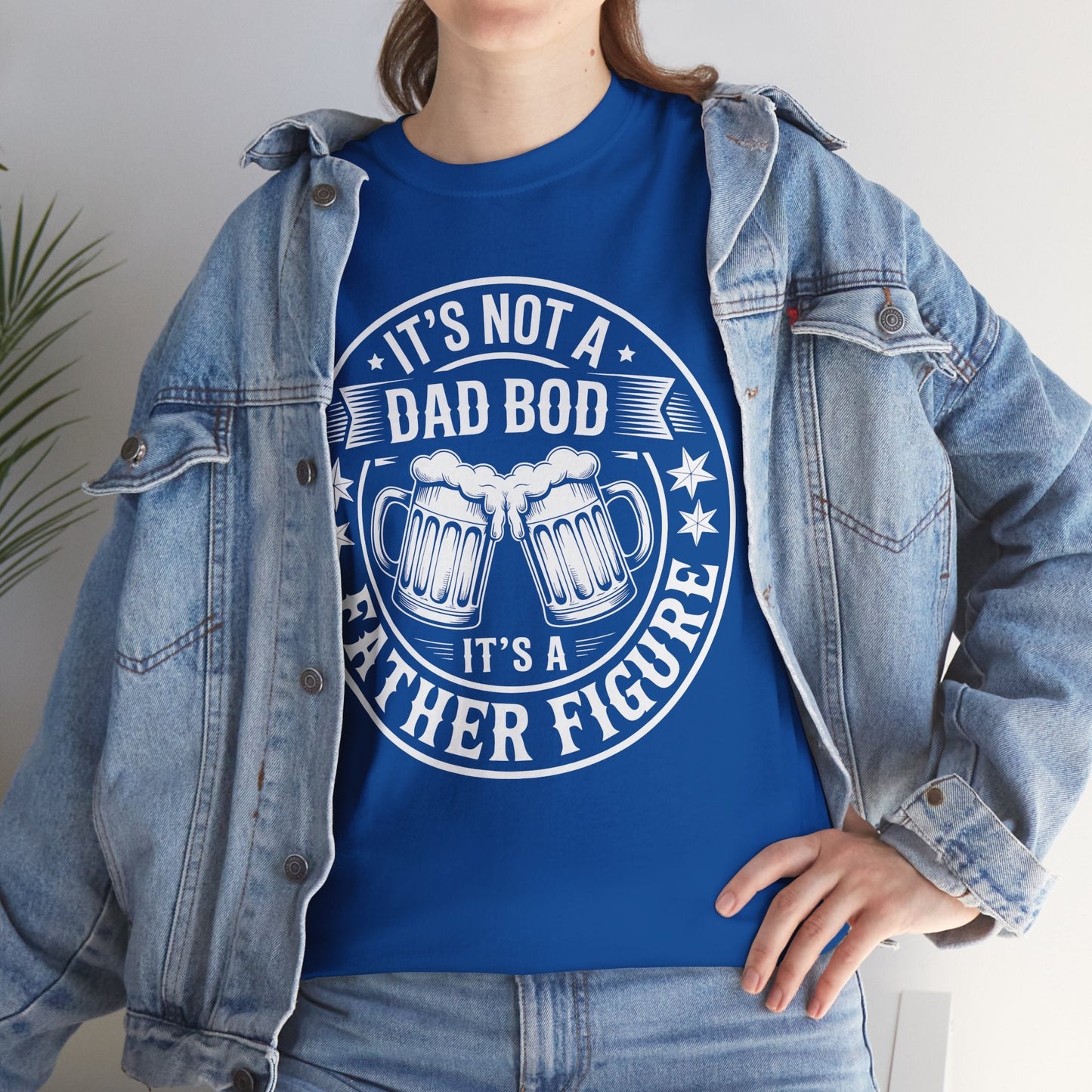 It's Not A Dad Bod It's A Father Figure Fathers Day Funny T-Shirt