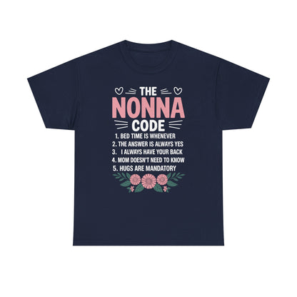 The A Nonna Code Funny Grandma Mothers Day Gifts T-Shirt