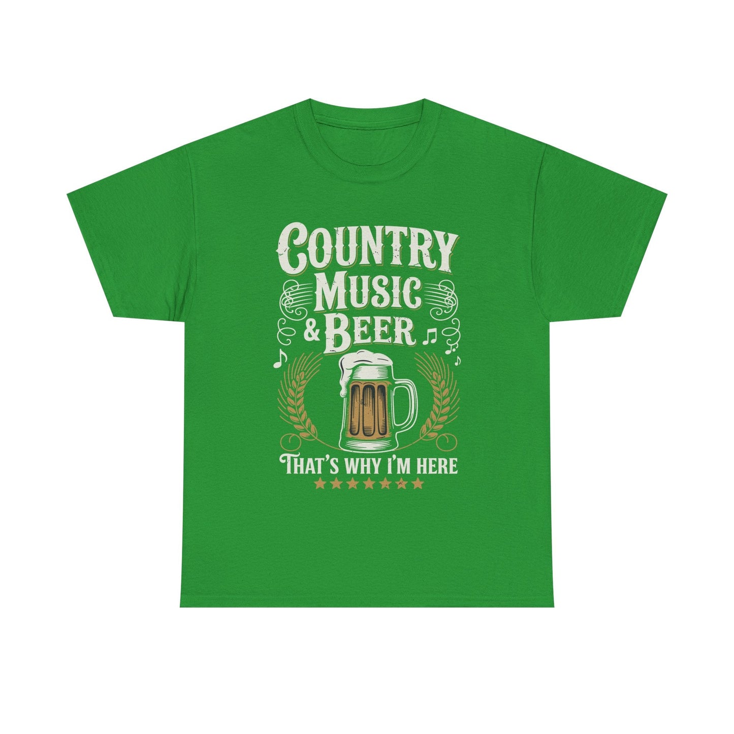 Vintage Country Music and Beer That's Why I'm Here Legends T-Shirt
