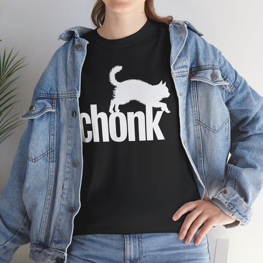 Chonk Cat Meme Funny T-Shirt