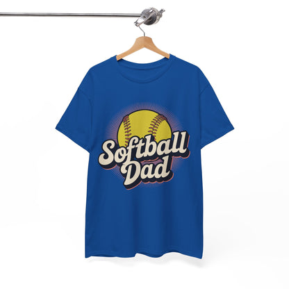 Funny Fathers Day Softball Dad Gift From Daughter Son Wife T-Shirt