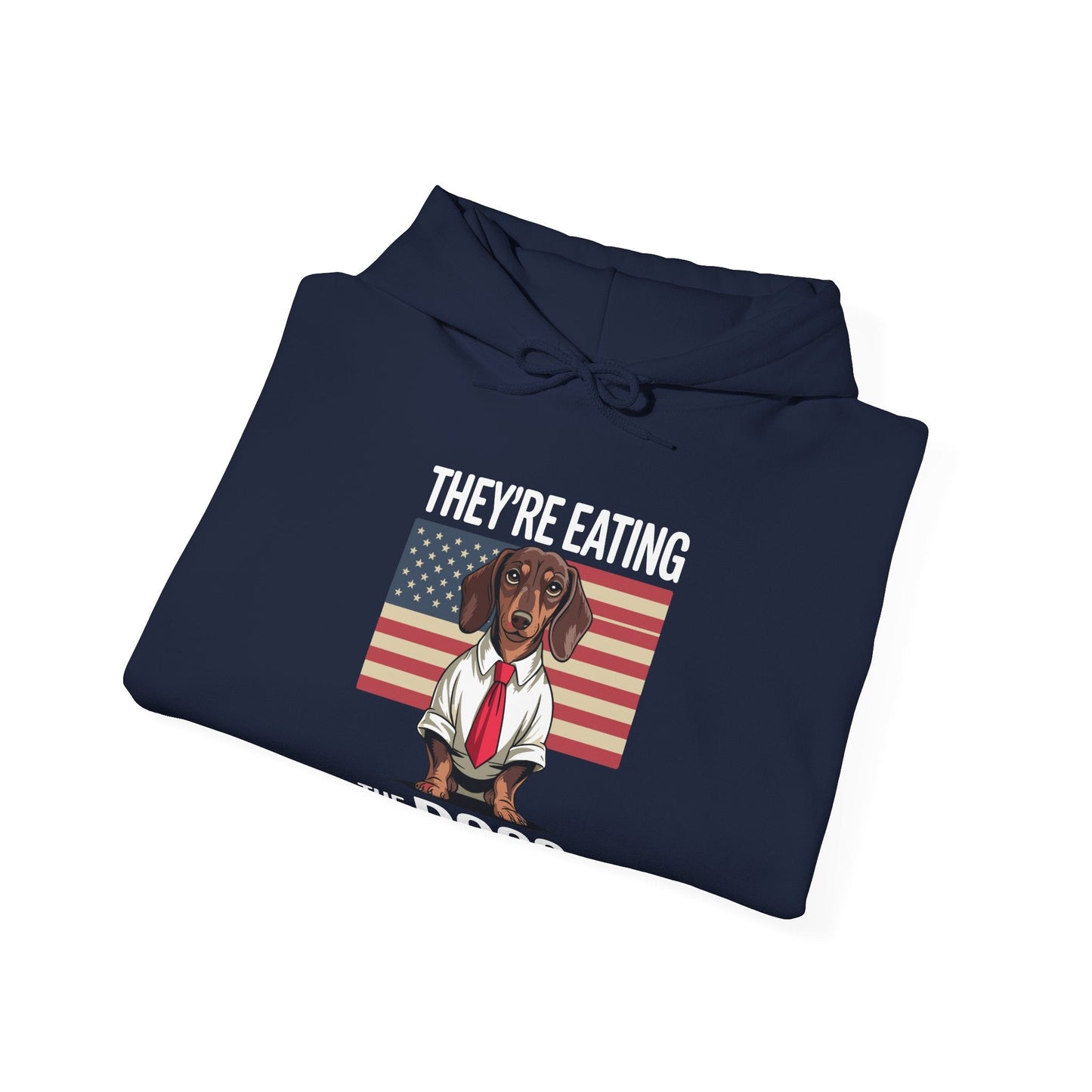 They're Eating the Dogs Trump Hot Dog Hoodie