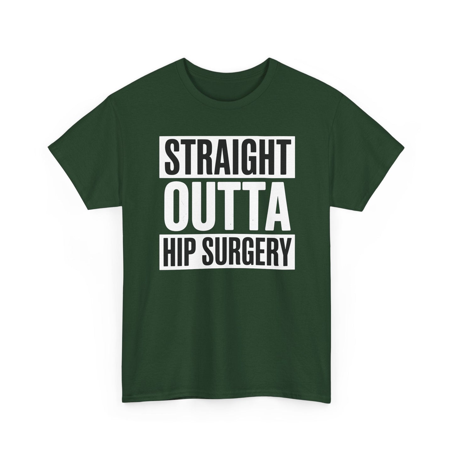 Straight Outta Hip Surgery Get Well Hip Replacement Recovery T-Shirt
