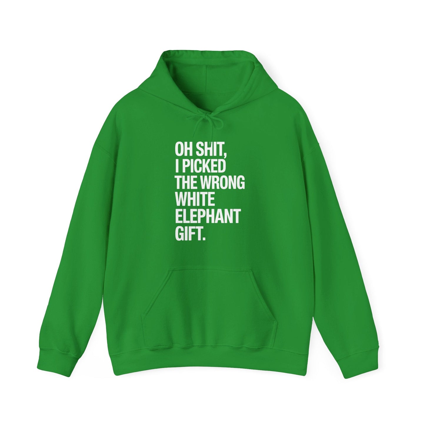 Oh Shit Funny White Elephant Gifts for Adults Under 15 20 Hoodie