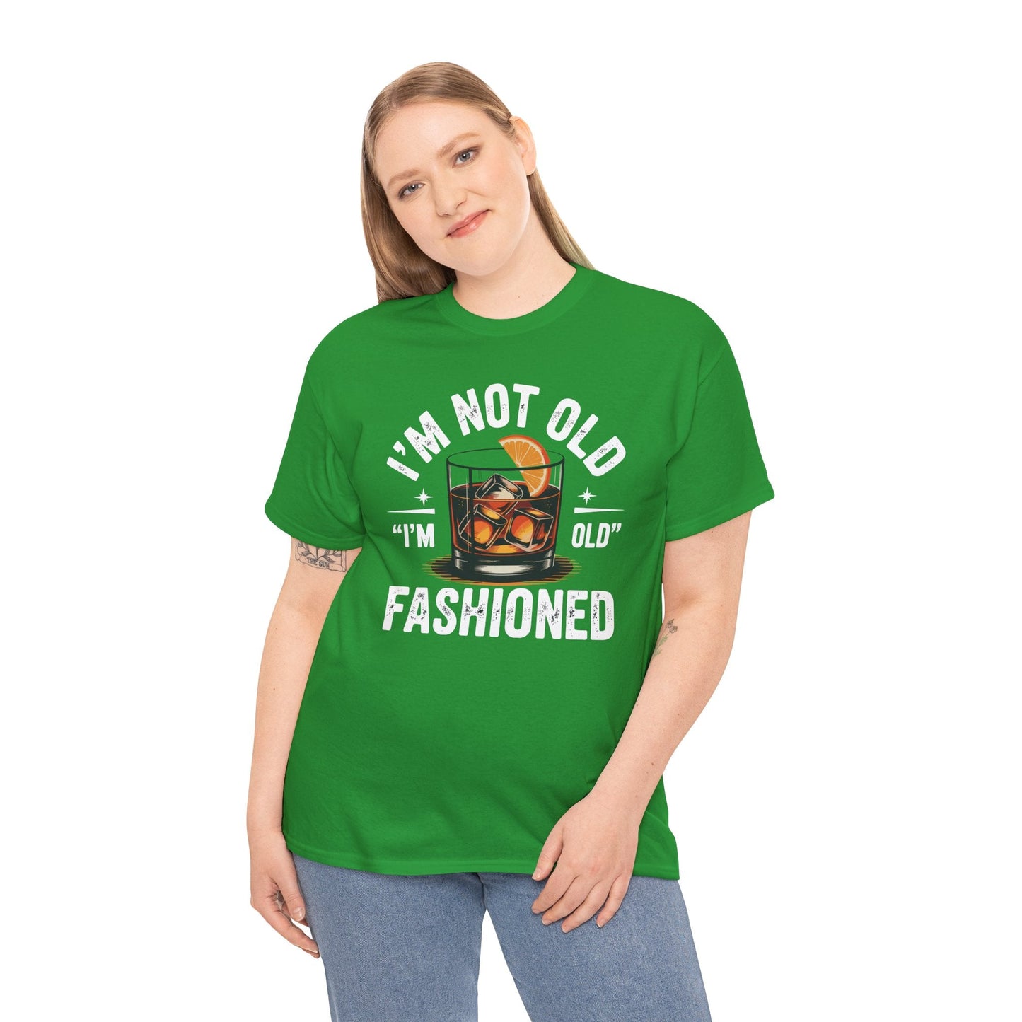 I'm Not Old I'm Old Fashioned Classic Whiskey Lover Vintage T-Shirt