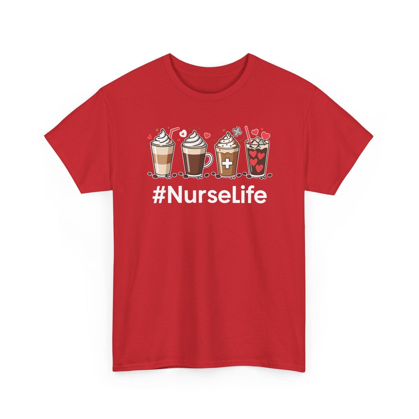 Nurse Life Funny Coffee Nurses Fuel Registered Nurse Medical T-Shirt