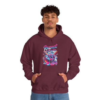 Baseball Drip For Boys Ice Cream Respect The Drip Baseball Hoodie