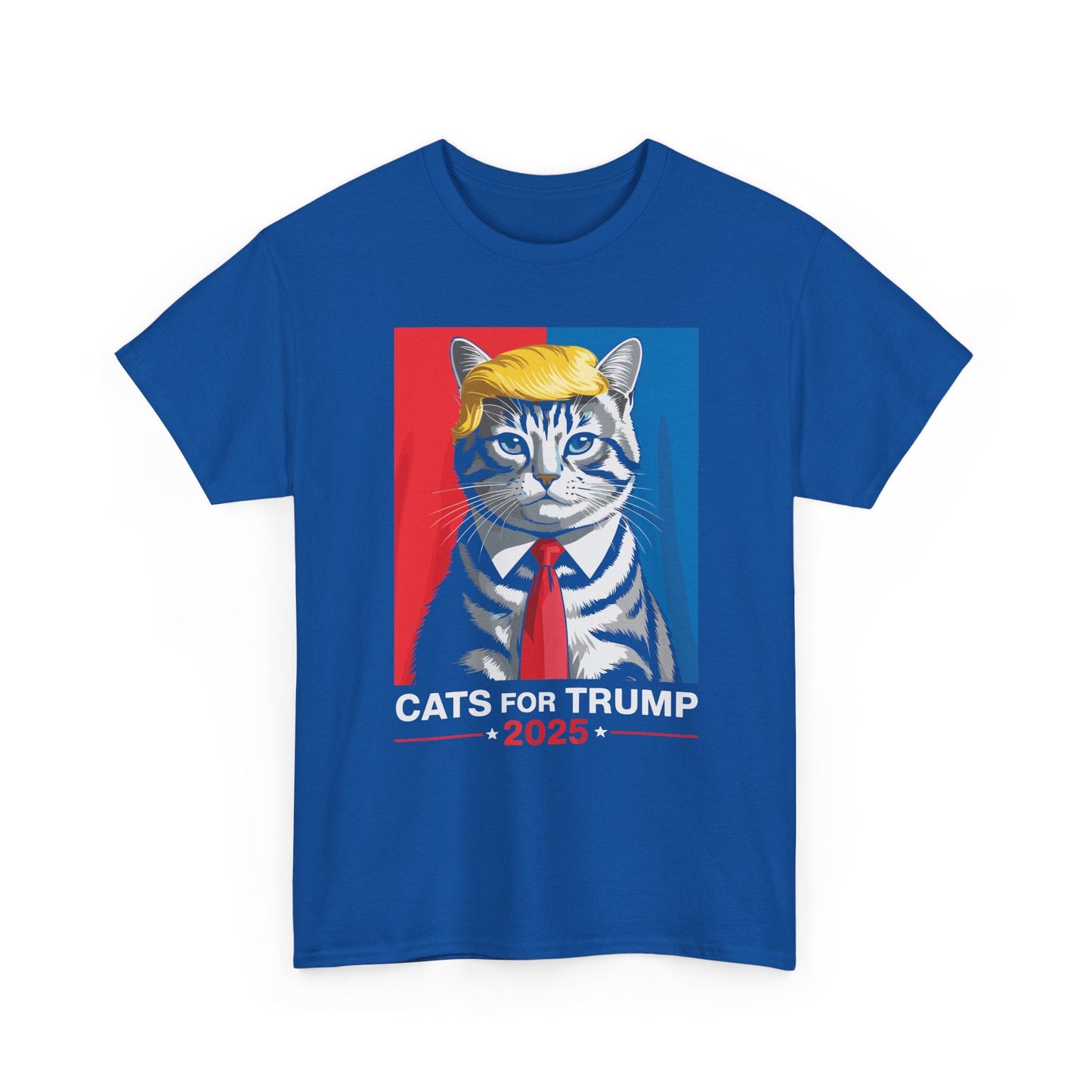 Cats For Trump 2025 Funny Tee For Vance Trump T-shirt