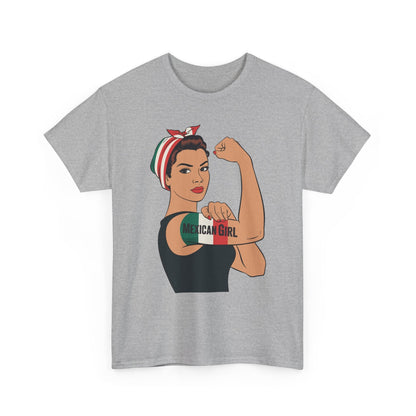 Mexican Girl Mujer Rosie Riveter Cinco De Mayo Fiesta T-Shirt Women