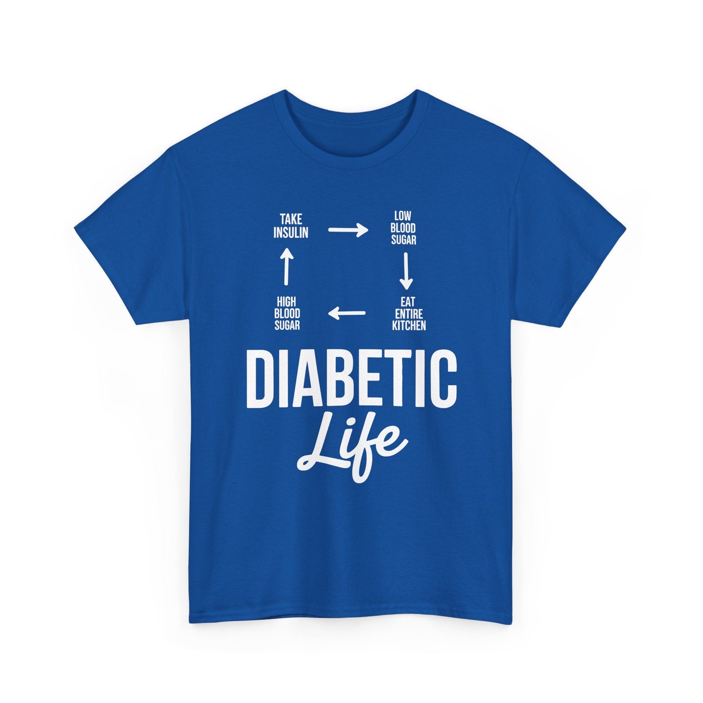 Funny Diabetic Type 1 Diabetes T1D Diabetes Awareness T-Shirt
