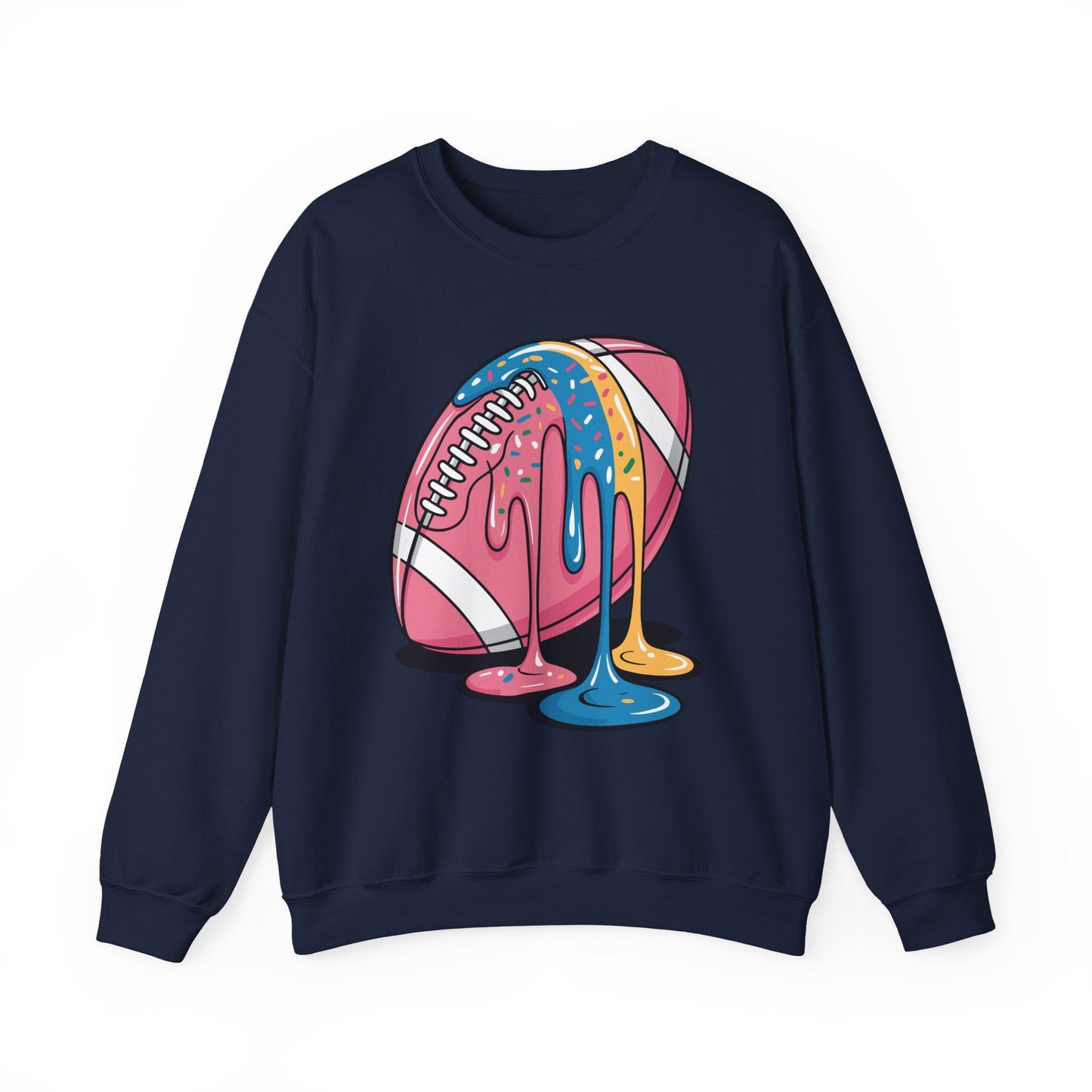 Football Drip For Lineman WR QB RB Ice Cream Sprinkles Sweatshirt