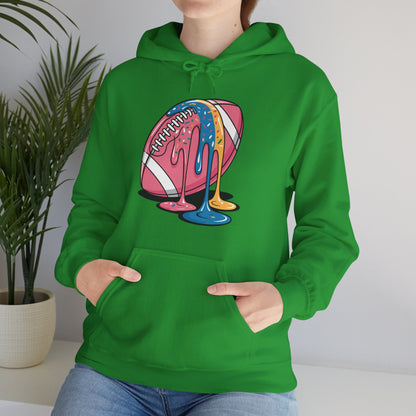 Football Drip For Lineman WR QB RB Ice Cream Sprinkles Hoodie