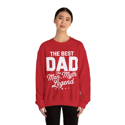 Dad The Man The Myth The Legend Men Papa Funny Father's Day Sweatshirt