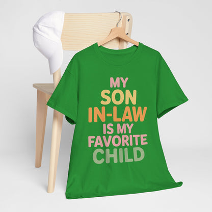 My Son In Law Is My Favorite Child Mothers Day Mother in Law T-Shirt