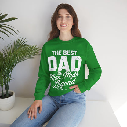 Dad The Man The Myth The Legend Men Papa Funny Father's Day Sweatshirt
