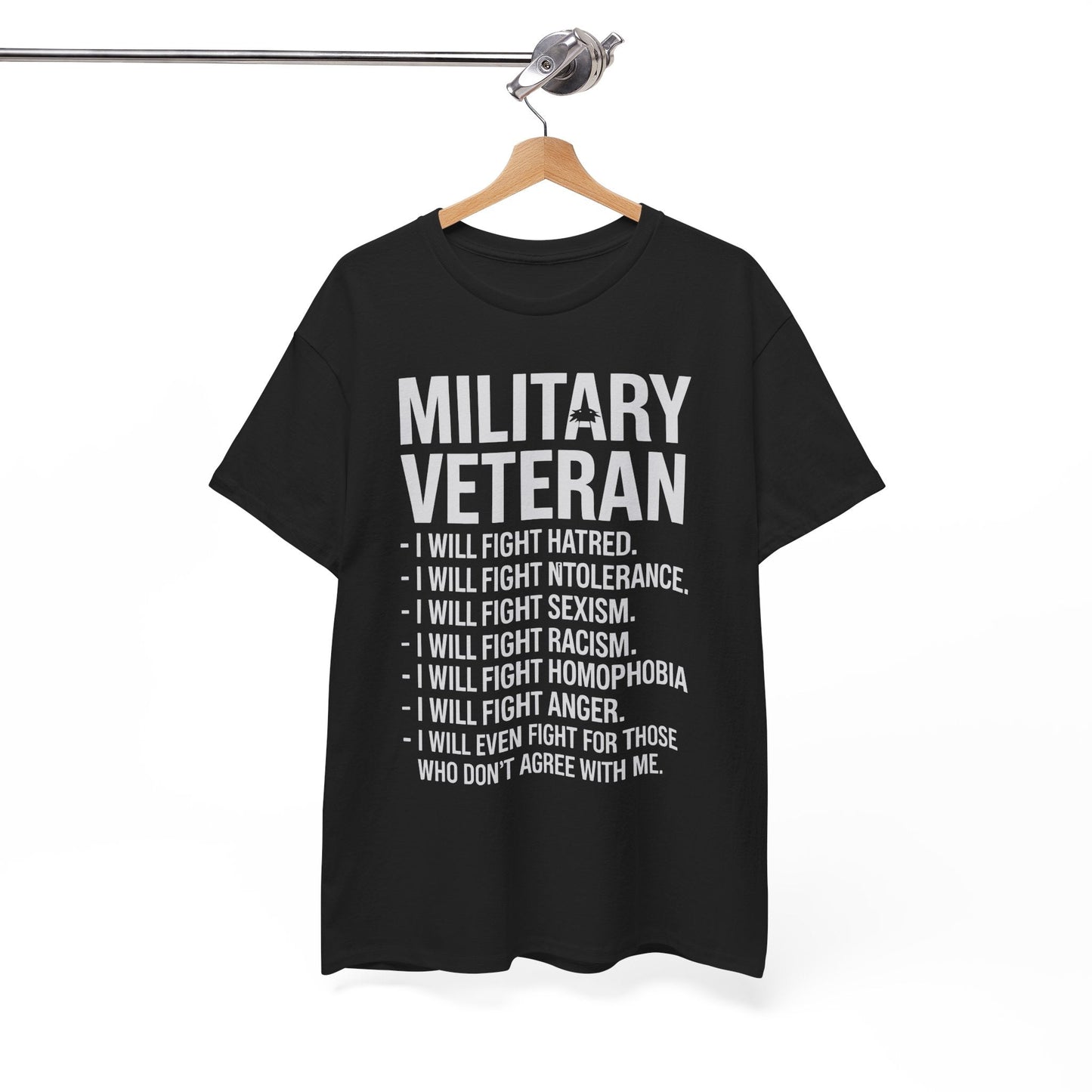 Military Veterans Against Trump 2025 Fight USA Election T-Shirt