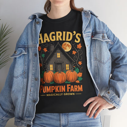 Hagrids Pumpkin Farm Spooky Season Halloween Fun T-Shirt