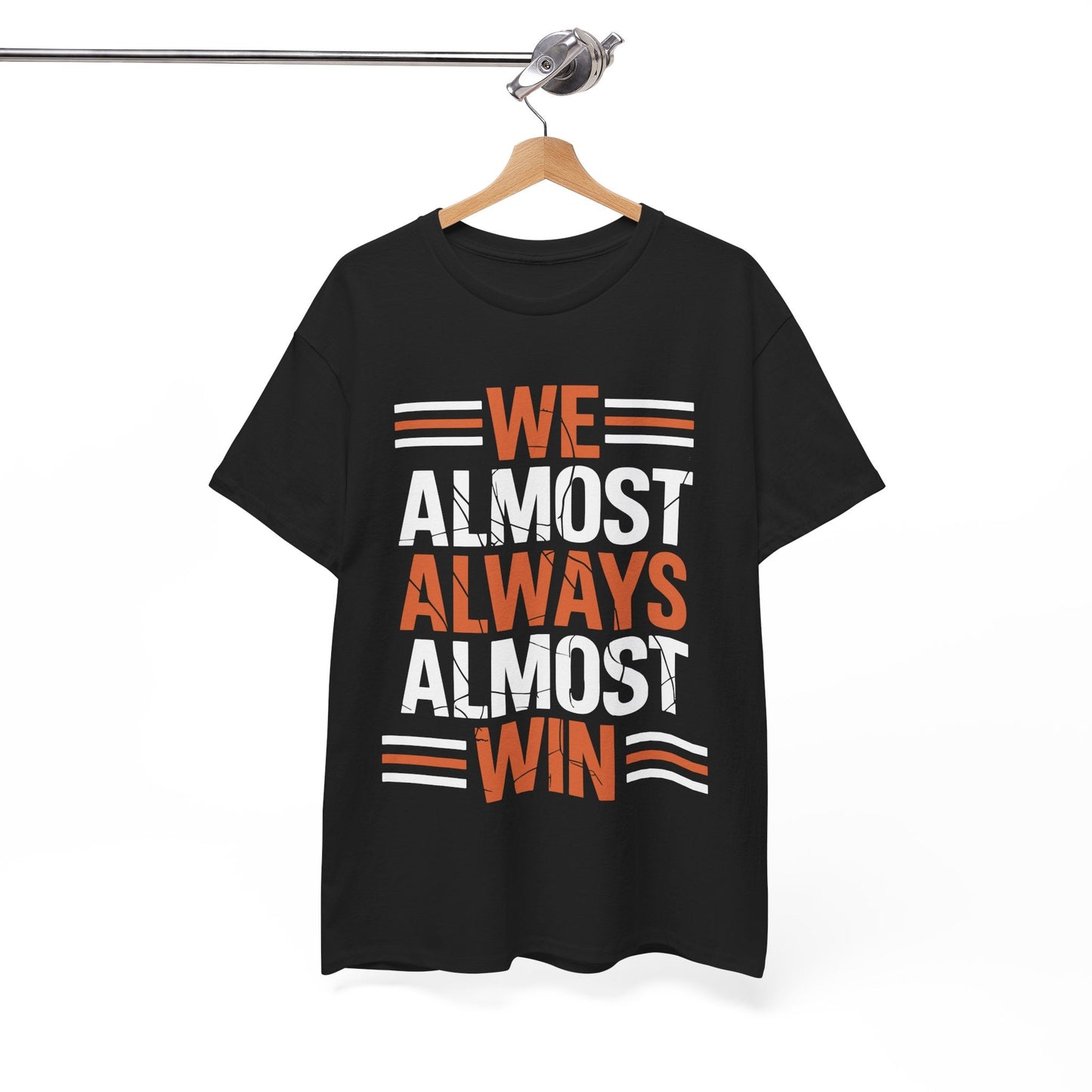 Funny Cleveland Throwback We Almost Always Almost Win Football Fans Lovers T-Shirt