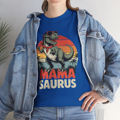 Mamasaurus T Rex Dinosaur Mama Saurus Family Matching Women T-Shirts