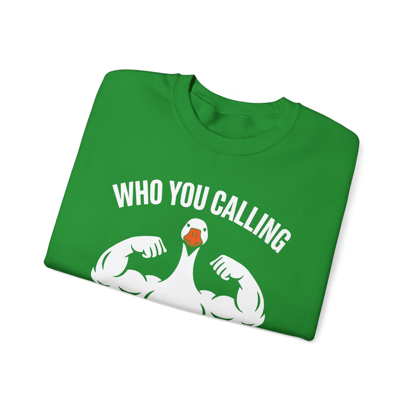 Who You Calling Silly Goose Funny Gym Meme Sweatshirt